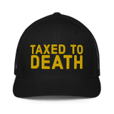 Taxed to Death flex-fit trucker