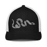 Snake flex-fit trucker