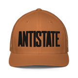 Stone flex-fit trucker