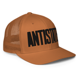 Stone flex-fit trucker
