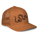 Snake flex-fit trucker