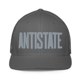 Stone flex-fit trucker