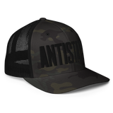 Stone flex-fit trucker