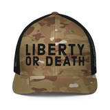 Liberty or Death flex-fit trucker