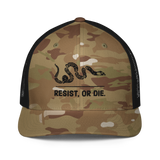 Resist, or DIE. flex-fit trucker