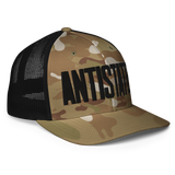 Stone flex-fit trucker