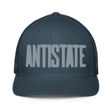 Stone flex-fit trucker