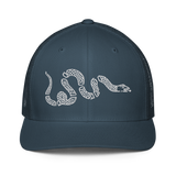 Snake flex-fit trucker