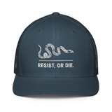 Resist, or DIE. flex-fit trucker