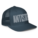 Stone flex-fit trucker