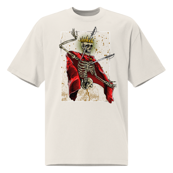 Death to Tyrants oversized faded t-shirt
