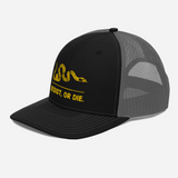 Resist, or DIE. trucker hat