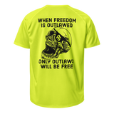 Only Outlaws Will Be Free hi-vis (b) jersey