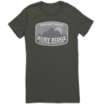 Ruby Ridge (subdued) women's t-shirt