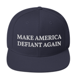 Make America Defiant Again snapback hat