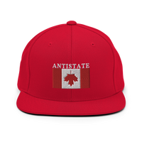 inverted Canada snapback hat