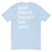 Disobey Bad Laws v2a t-shirt