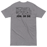 Join, or Die. v2 premium t-shirt