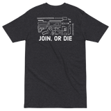 Join, or Die. v2 premium t-shirt