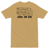 Join, or Die. v2 premium t-shirt