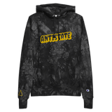 Creepy (large) Champion tie-dye hoodie