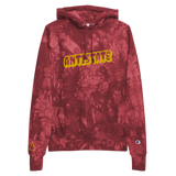 Creepy (large) Champion tie-dye hoodie