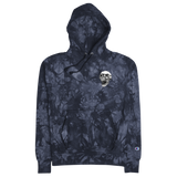 Eyepatch Champion tie-dye hoodie