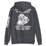 Outlaws Will Be Free v2 hoodie