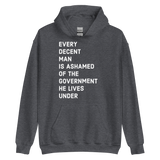 Ashamed of the Government v1 hoodie
