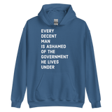 Ashamed of the Government v1 hoodie