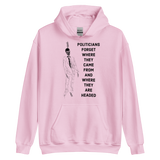 Politicians Forget 22 v1 hoodie