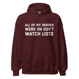 Heroes v1 hoodie