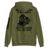 Outlaws Will Be Free v2 hoodie