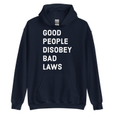 Disobey Bad Laws v1 hoodie