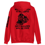 Outlaws Will Be Free v2 hoodie