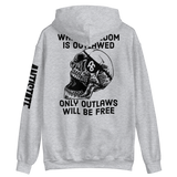Outlaws Will Be Free v2 hoodie