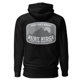 Ruby Ridge subdued v2a premium hoodie