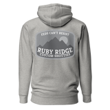 Ruby Ridge subdued v2a premium hoodie
