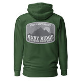 Ruby Ridge subdued v2a premium hoodie
