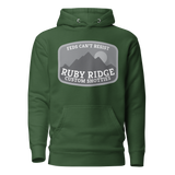 Ruby Ridge (subdued) premium hoodie