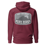 Ruby Ridge subdued v2a premium hoodie