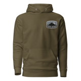 Ruby Ridge (night) premium hoodie