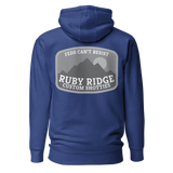 Ruby Ridge subdued v2a premium hoodie