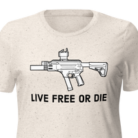 Live Free or Die women's tri-blend t-shirt