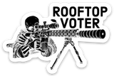 Rooftop Voter 24 decals