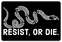 Resist or Die Decals