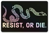 Resist or Die Decals