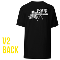 Rooftop Voter screenprint t-shirt