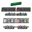 ANTISTATE Decals
