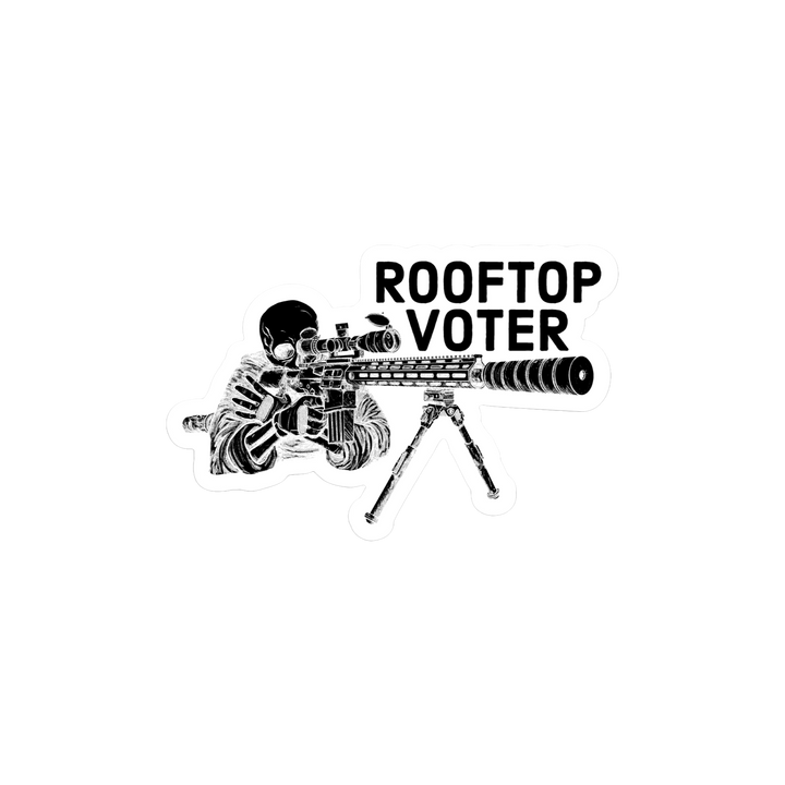 Rooftop Voter 24 Decals